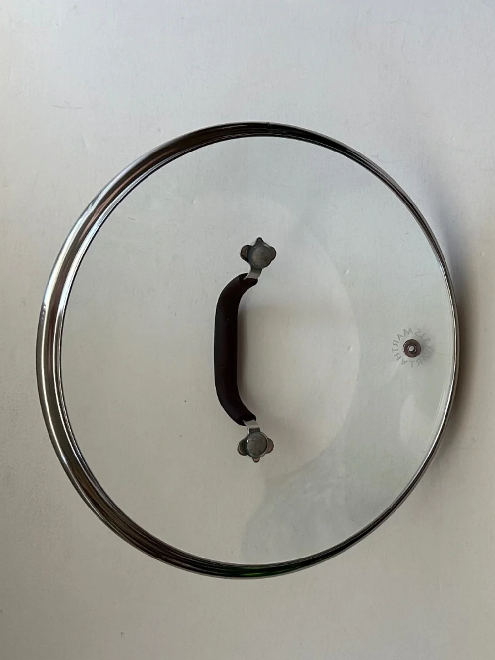 2 Martha Stewart Glass Pan Lids (9 inch and 10 inch)